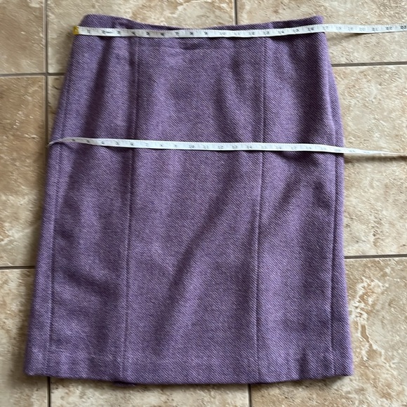 Ann Taylor LOFT skirt 72%wool - Picture 6 of 10